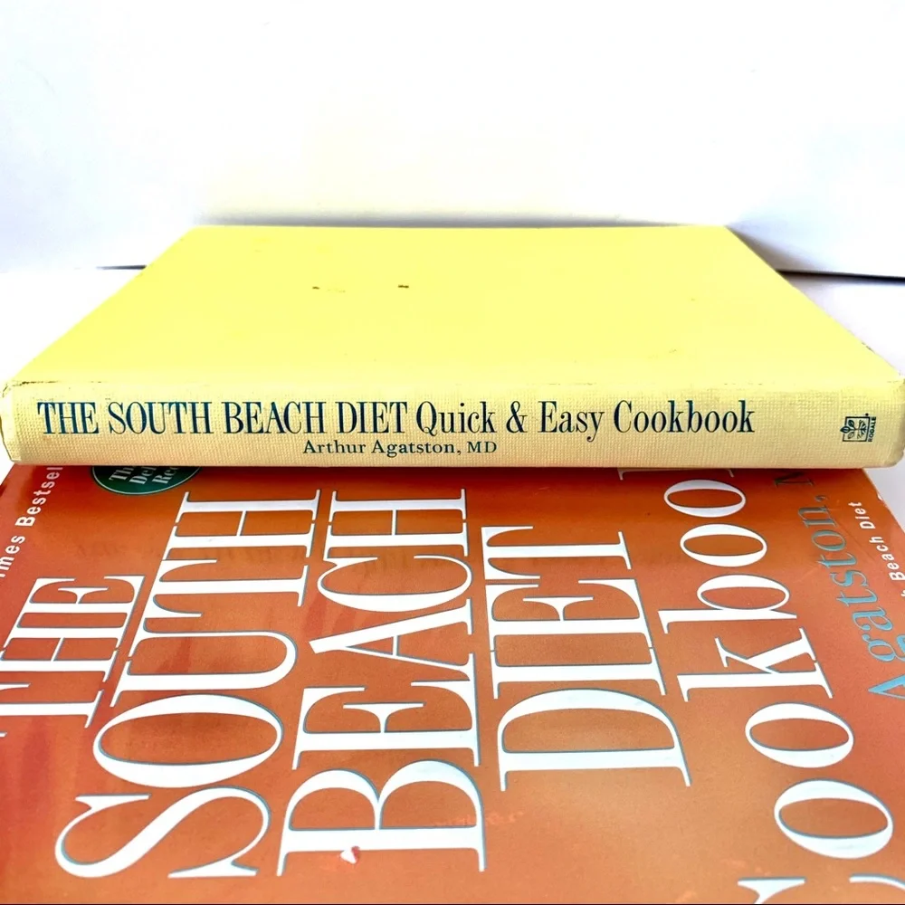 Bundle of 2 SOUTH BEACH DIET Cookbooks